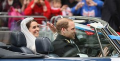 Ksi William i Kate Middleton odjechali Astonem Martinem DB6