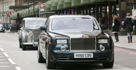 Parada samochodów marki Rolls-Royce