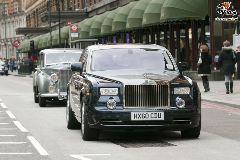 Parada samochodw marki Rolls-Royce