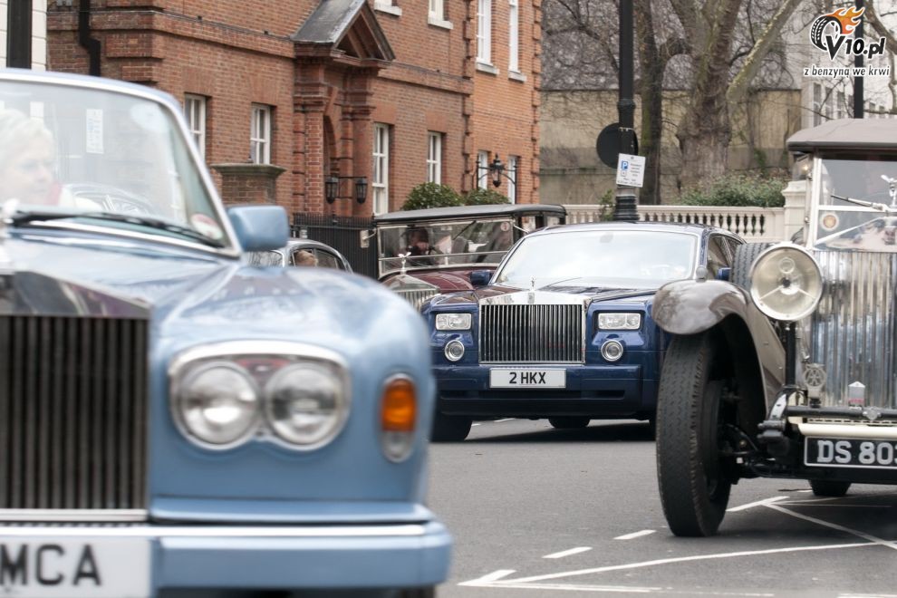 Parada samochodw marki Rolls-Royce