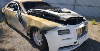 Spalony Rolls Royce za 40 000 euro. Okazja, czy zwykła przesada?