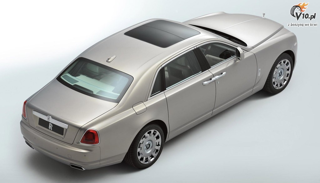 Szanghaj 2011: Rolls Royce Ghost Extended Wheelbase - w nim nie bdzie za ciasno