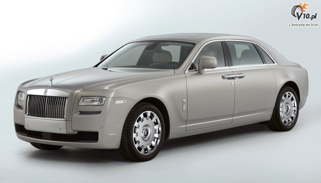 Szanghaj 2011: Rolls Royce Ghost Extended Wheelbase - w nim nie bdzie za ciasno