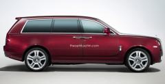 Rolls Royce Cullinan - wizualizacja