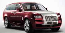 Rolls Royce Cullinan - wizualizacja