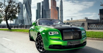 Rolls-Royce Wraith Black & Bright Collection - trzy unikatowe...