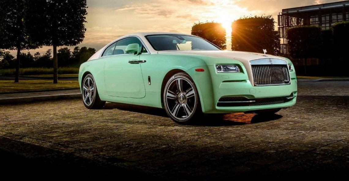 Rolls Royce Lime Green