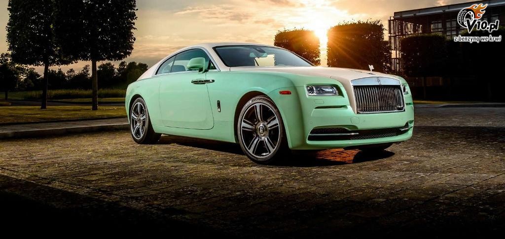 Rolls Royce Lime Green