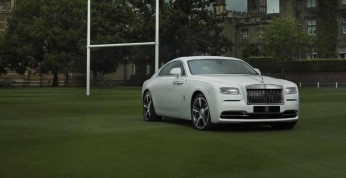 Rolls Royce Wraith History of Rugby - jedyny taki