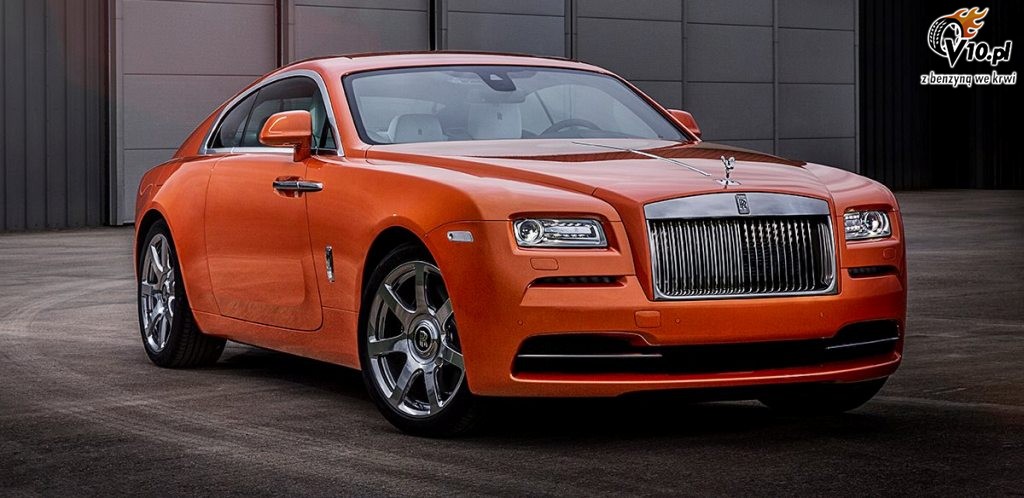 Rolls Royce Wraith Orange