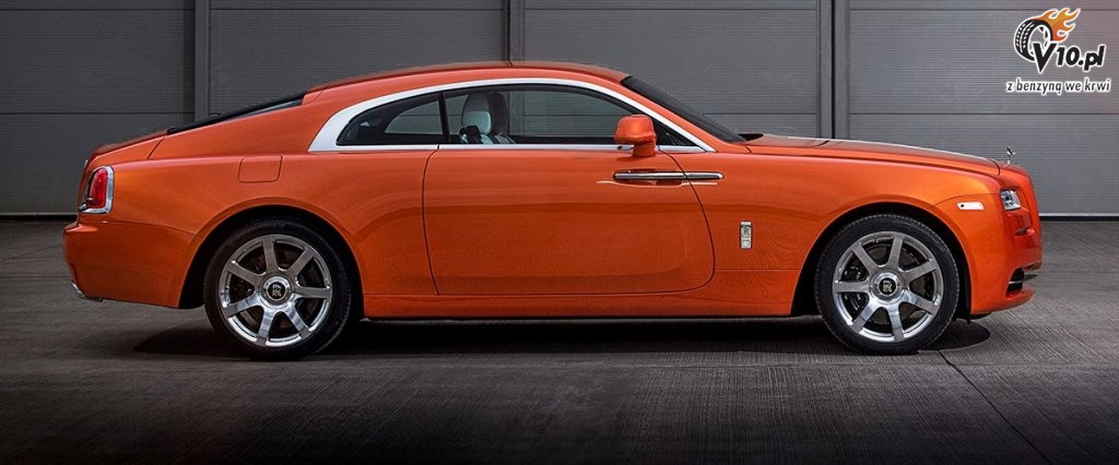 Rolls Royce Wraith Orange