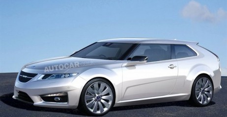 Nowy Saab 9-3 2012 - wizualizacja