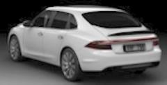 Saab 9-3 2013 - wizualizacja