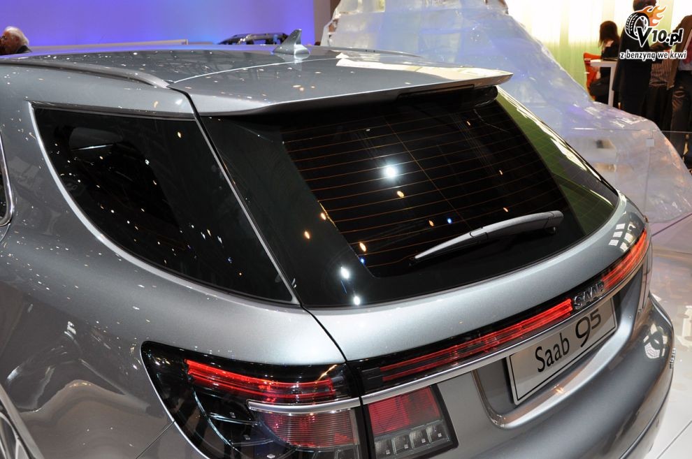 Saab 9-5 SportCombi na targach w Genewie
