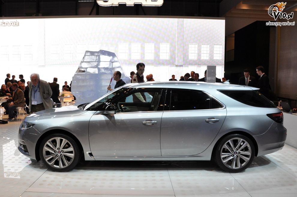 Saab 9-5 SportCombi na targach w Genewie