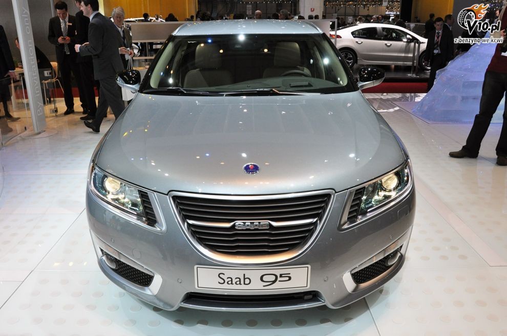 Saab 9-5 SportCombi na targach w Genewie