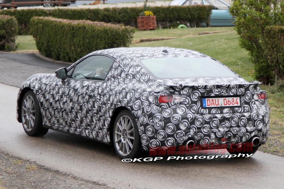 Scion FR-S na zdjciach szpiegowskich