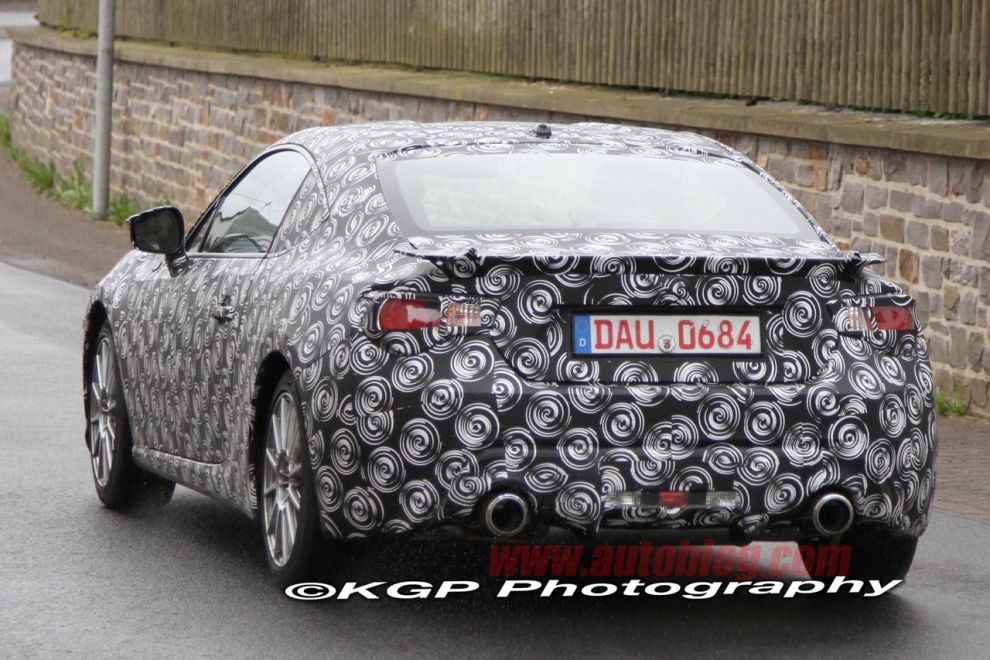 Scion FR-S na zdjciach szpiegowskich