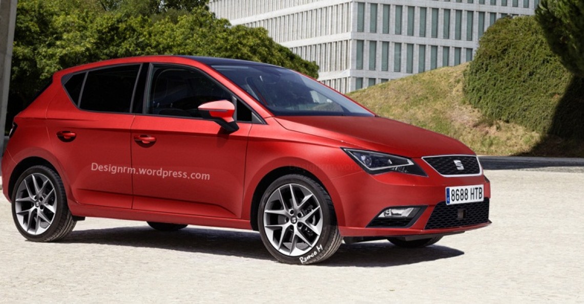 Seat Ibiza 2017 - wizualizacja