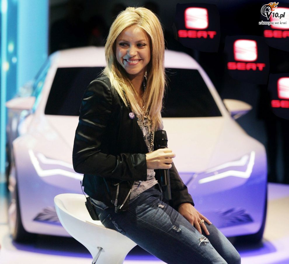 Seat IBE Concept i Shakira - Geneva Motor Show