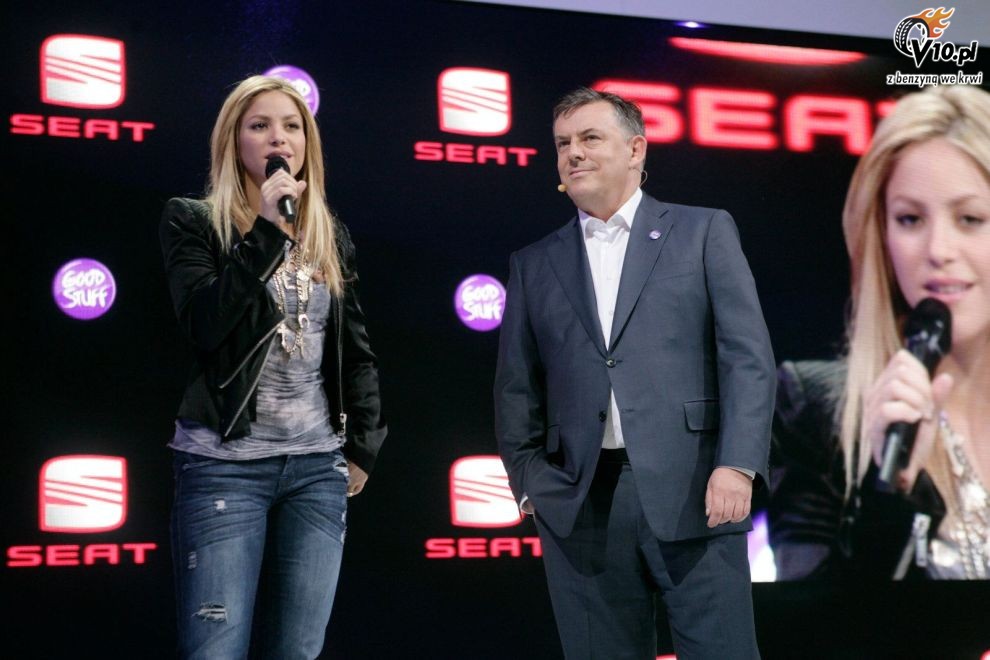 Seat IBE Concept i Shakira - Geneva Motor Show