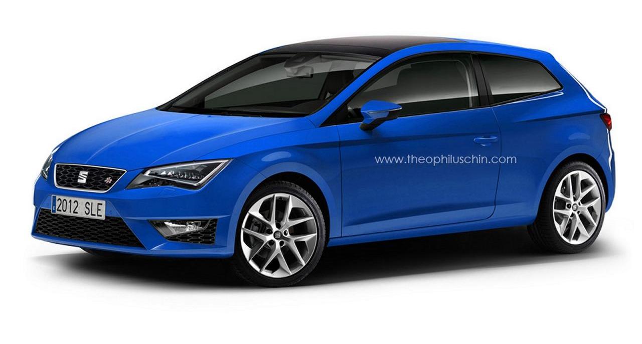 Seat Leon 3D - wizualizacje