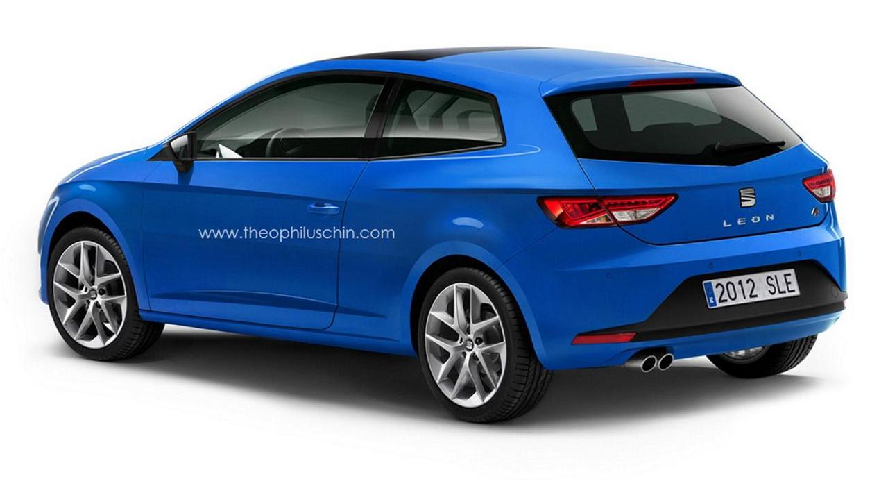Seat Leon 3D - wizualizacje