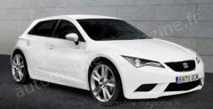 Seat Leon 2013 - wizualizacja