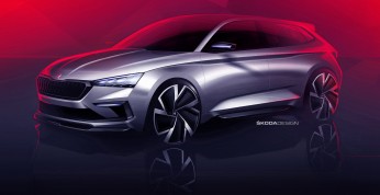 Skoda Vision RS - koncept na pierwszych grafikach