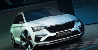 Skoda Vision RS - nowe grafiki i szczegóły napędu