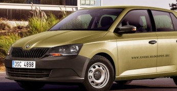 Nowa Skoda Fabia w bardzo ubogiej wersji - wizualizacja