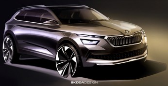 Skoda Kamiq na grafikach koncepcyjnych