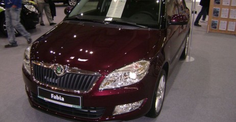 Nowa Skoda Fabia 2010 po face liftingu - Motor Show 2010