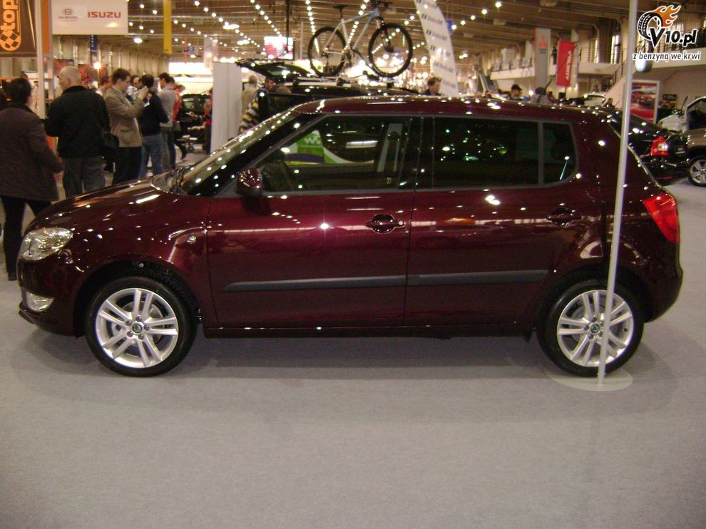 Nowa Skoda Fabia 2010 po face liftingu - Motor Show 2010