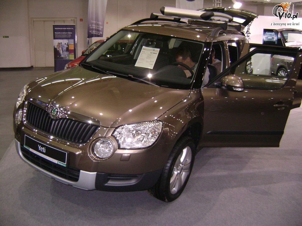 Nowa Skoda Yeti - Motor Show 2010