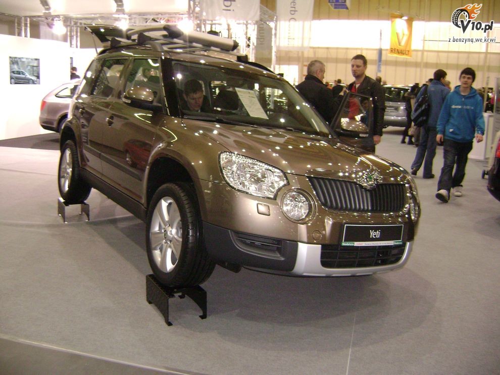 Nowa Skoda Yeti - Motor Show 2010