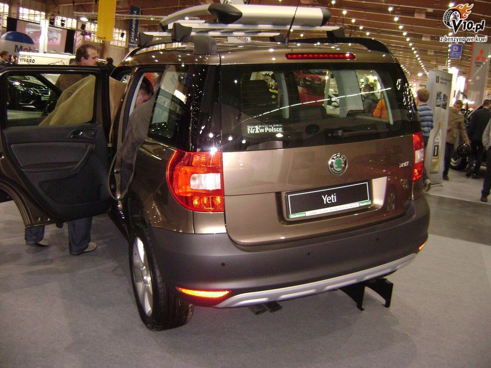 Nowa Skoda Yeti - Motor Show 2010