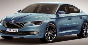 Skoda Four Door Coupe Concept - wizualizacja