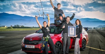 Skoda Octavia RS 245 z osobliwym rekordem w łapaniu strzał