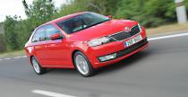 Skoda Rapid w kolorze szybkim