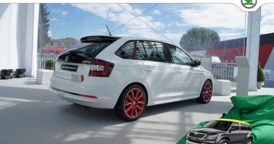 Skoda Rapid Red&Grey Edition