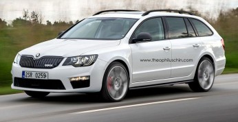 Skoda Superb RS - to tylko wizualizacja