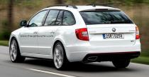 Skoda Superb RS - wizualizacja
