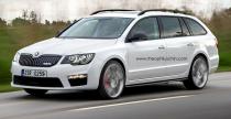 Skoda Superb RS - wizualizacja