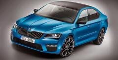 Skoda Superb RS - wizualizacja