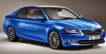 Skoda Superb w wydaniu Coupe - wizualizacja