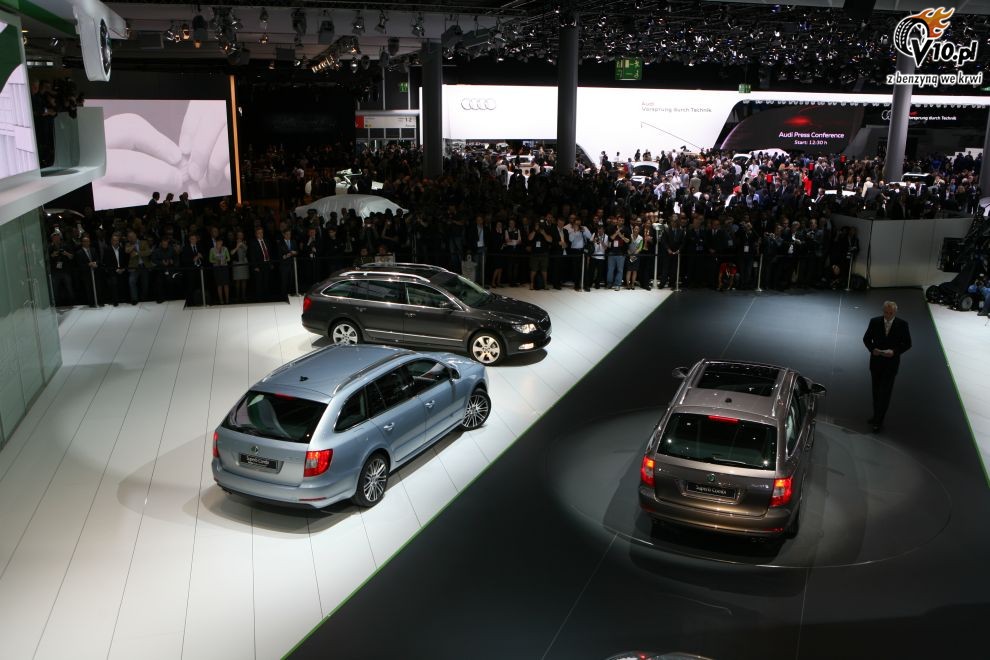 Nowa Skoda Superb Combi - Frankfurt Motor Show 2009