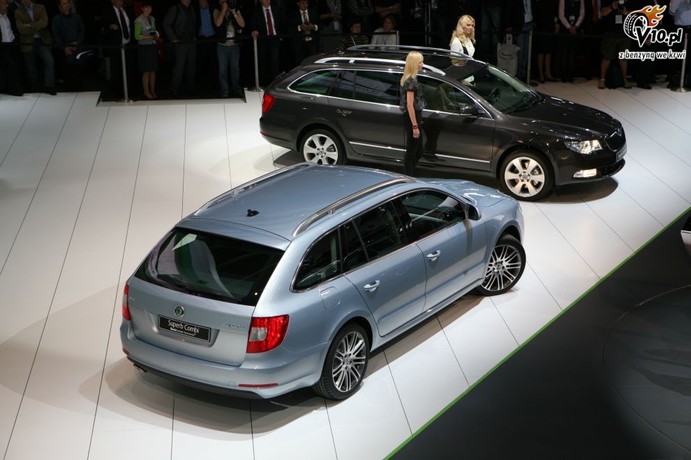 Nowa Skoda Superb Combi - Frankfurt Motor Show 2009