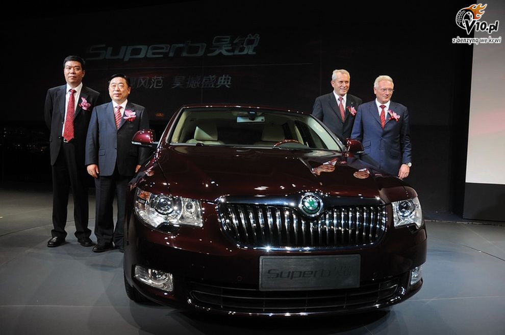 Nowa Skoda Superb Hao Rui - debiut w Chinach