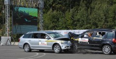 Skoda Superb Combi i Yeti - crash-test